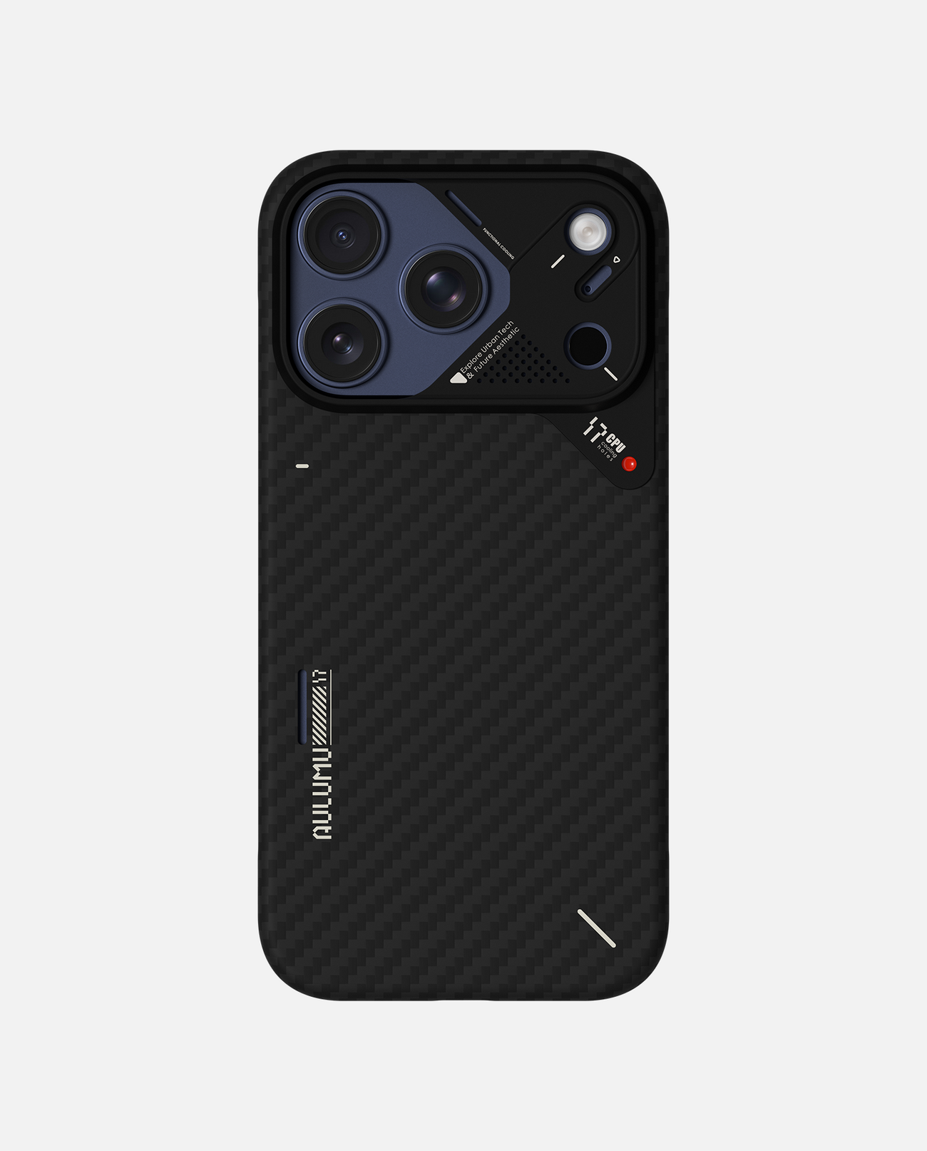 AULUMU A17 Aramid Fiber Case for iPhone 17 Pro - Black | Astore Electronics Online AULUMU A17 Aramid Fiber Case for iPhone 17 Pro - Black | Astore Electronics Online