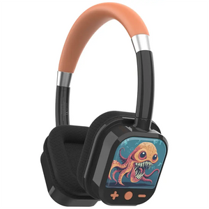 Porodo Soundtec Yotowave Kids Wireless Headphone - Orange/ Black