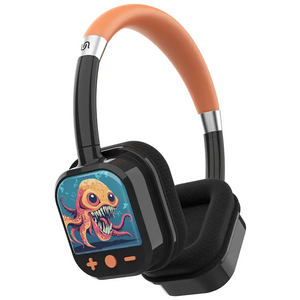Porodo Soundtec Yotowave Kids Wireless Headphone - Orange/ Black