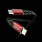 Hama Type-C to Type-C Charging-Data Cable 1.5 m - Black-Red