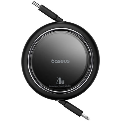 Baseus Free2Pull Retractable Charging Cable USB-C to Lightning 20W 1m Cluster Black