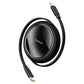 Baseus Free2Pull Retractable Charging Cable USB-C to Lightning 20W 1m Cluster Black