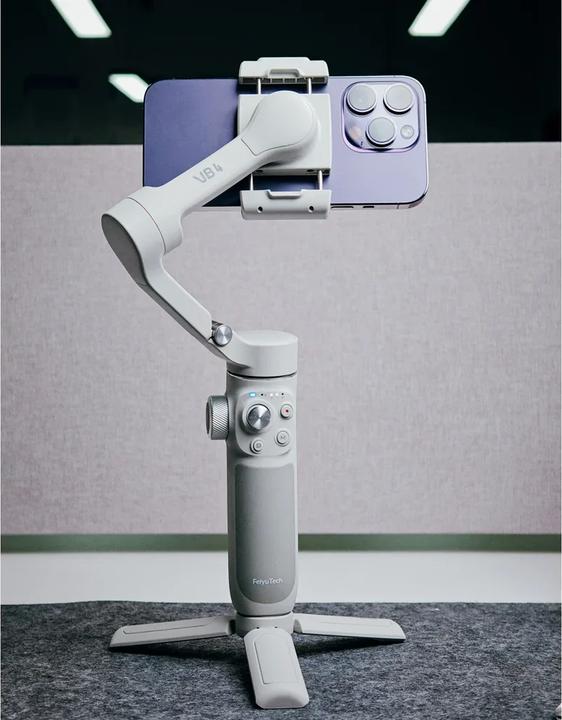 Feiyu VB 4 3-Axis Handheld Gimbal for Smartphone - Light Grey