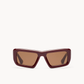 BURGUNDY ACETATE TOBACOO LENS PT-2504 - SABEA