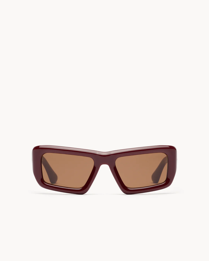 BURGUNDY ACETATE TOBACOO LENS PT-2504 - SABEA