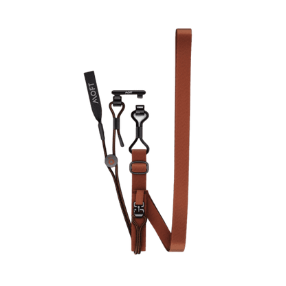 MOFTMD018-1-L-BN Adjustable Long Lanyard (Brown)