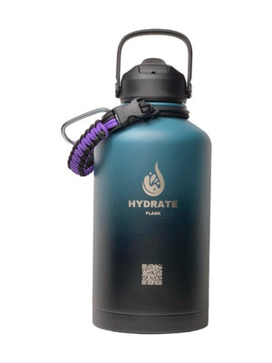 HydrateFlask Vacuum Water Bottle 2L - Dark Blue