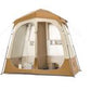 Naturehike Wet and dry separation shower tent - Brown