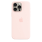 Apple iPhone 15 Pro Max Silicone Case with MagSafe - Light Pink