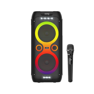 LZEL Aquilasonus A500 Karaoke BT Speaker LED Display 80W High-Power 6000mAh with Mic