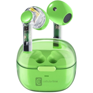 Cellularline FINE Bluetooth Earphones - Green