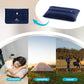 Naturehike PVC Flocking Square Inflatable Pillow - Navy Blue