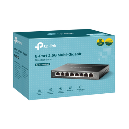 TP-Link 8-Port 2.5G Multi-Gigabit Desktop Switch