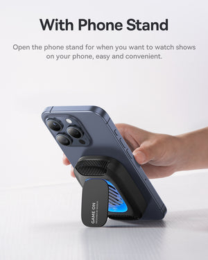 Baseus MagPro II Series Ultra-Thin Magnetic Phone Cooler (with Wireless Charger) Cosmic Black