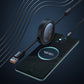 Baseus Free2Draw Retractable Crystal Fast Charging Data Cable USB-A to M+L+C 100W 1.1m Cluster Black
