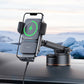 Baseus Wisdom Series Auto Alignment Car Mount Wireless Charger（QI 15W)（Suction Cup Version) Cluster Black