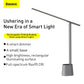 Baseus Smart Eye Series Charging Folding Reading Desk Lamp (Smart Light ) Gray