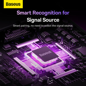 Baseus AirJoy 2-in-1 Bidirectional HDMI Switch 1m – Black