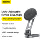 Baseus T-Space Series Folding Metal Car Mount Magnetic Phone Holder Frost Silver