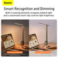 Baseus Smart Eye Series Charging Folding Reading Desk Lamp (Smart Light ) Gray