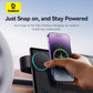 Baseus C02 Pro Series Magnetic Wireless Charging Car Mount Cluster Black