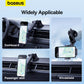 Baseus UltraControl Go Series Clamp-Type Phone Holder (Suction Cup Version) Cluster Black
