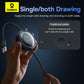 Baseus Free2Draw Retractable Crystal Fast Charging Data Cable USB-A to M+L+C 100W 1.1m Cluster Black