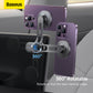 Baseus T-Space Series Folding Metal Car Mount Magnetic Phone Holder Frost Silver