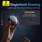 Baseus Free2Draw Retractable Crystal Fast Charging Data Cable Type-C to M+L+C 100W 1.1m Cluster Black