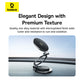 Baseus MagPro Series II Magnetic Car Mount Stick-on Version Cosmic Black