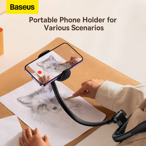 Baseus ComfortJoy Series Neck Phone Holder Black