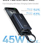 Baseus PicoGo Digital Display Power Bank 10000mAh 45W Cosmic Black