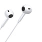Baseus Encok CZ17 Semi-In-Ear Wired Earphones Moon White