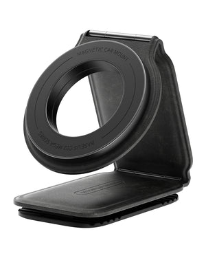 بيسوس حامل سيارة PrimeTrip C02 Mega المغناطيسي – لاصق أسود