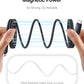 Baseus PicoGo Magnetic Liquid Silicone Fast Charging Cable USB-C to USB-C 240W 1m Cosmic Black