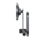 Baseus T-Space Series Folding Metal Car Mount Magnetic Phone Holder Frost Silver