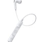 Baseus Encok CZ17 Semi-In-Ear Wired Earphones Moon White