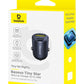 Baseus Tiny Star Mini Car Charger (U+C) 30W Cosmic Black