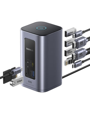 Baseus Nomos NU1 Air Spacemate 12-in-1 Docking Station – Space Gray