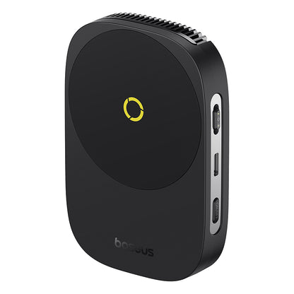 بيسوس مبرد هاتف رفيع جدًا مع شاحن لاسلكي MagPro II – أسود
