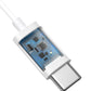 Baseus Encok CZ17 Semi-In-Ear Wired Earphones Moon White