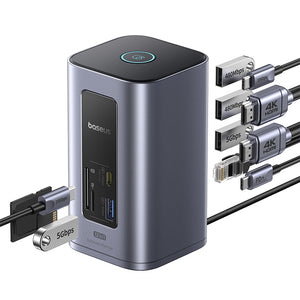Baseus Nomos NU I Air Spacemate 12-in-1 Docking Station Space Grey