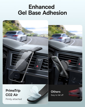 Baseus PrimeTrip C02 Air Magnetic Car Mount Stick-on Type Cluster Black