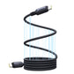 Baseus PicoGo Magnetic Liquid Silicone Fast Charging Cable USB-C to USB-C 240W 1m Cosmic Black