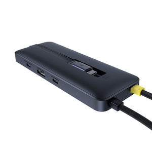 Baseus Dual Fast Charging 6-in-1 HUB - Cosmic Black