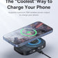 Baseus MagPro II Series Ultra-Thin Magnetic Phone Cooler (with Wireless Charger) Cosmic Black