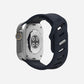 AULUMU A02 Offbeat Sport Band for Apple Watch 44/45/46/49mm- Dark Blue
