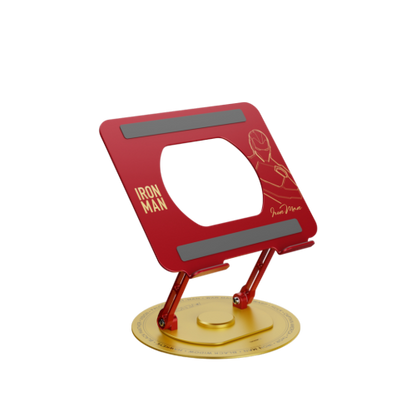 Disney Rotating Laptop Stand Iron Man - Red