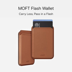 Moft MS025-1-ME-SNBN Flash Wallet & Stand - Sienna Brown