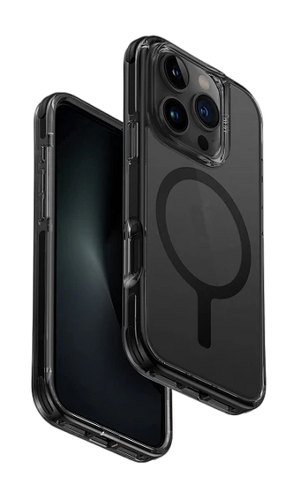 Uniq Hybrid Iphone 16 Pro Magclick Charging Combat - Carbon Black
